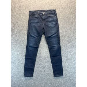 AG Adriano Goldschmied Jeans Womens 28 The Legging Ankle Skinny‎ Blue Stretch